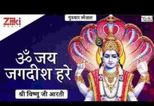 Vishnu Bhagwan Ki Aarti Lyrics in Hindi / English – विष्णु भगवान की आरती Vishnu Bhagwan Ki Aarti Lyrics in Hindi / English - विष्णु भगवान की आरती