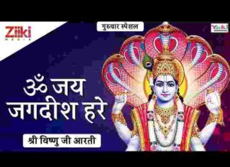 Vishnu Bhagwan Ki Aarti Lyrics in Hindi / English – विष्णु भगवान की आरती Vishnu Bhagwan Ki Aarti Lyrics in Hindi / English - विष्णु भगवान की आरती