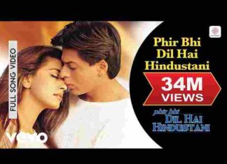 Phir Bhi Dil Hai Hindustani Lyrics – फिर भी दिल है हिंदुस्तानी लिरिक्स Phir Bhi Dil Hai Hindustani Lyrics - फिर भी दिल है हिंदुस्तानी लिरिक्स