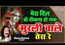Mera Dil To Deewana Ho Gaya Lyrics – मेरा दिल तो दीवाना हो गया मुरली वाले तेरा लिरिक्स Mera Dil To Deewana Ho Gaya Lyrics - मेरा दिल तो दीवाना हो गया मुरली वाले तेरा लिरिक्स
