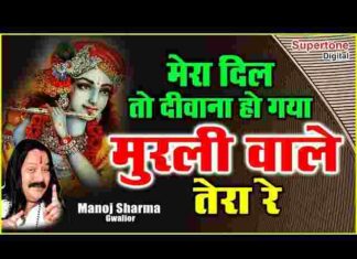 Mera Dil To Deewana Ho Gaya Lyrics – मेरा दिल तो दीवाना हो गया मुरली वाले तेरा लिरिक्स Mera Dil To Deewana Ho Gaya Lyrics - मेरा दिल तो दीवाना हो गया मुरली वाले तेरा लिरिक्स